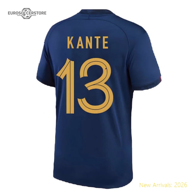 France 2022-2023 Home Jersey - Official Recycled Polyester