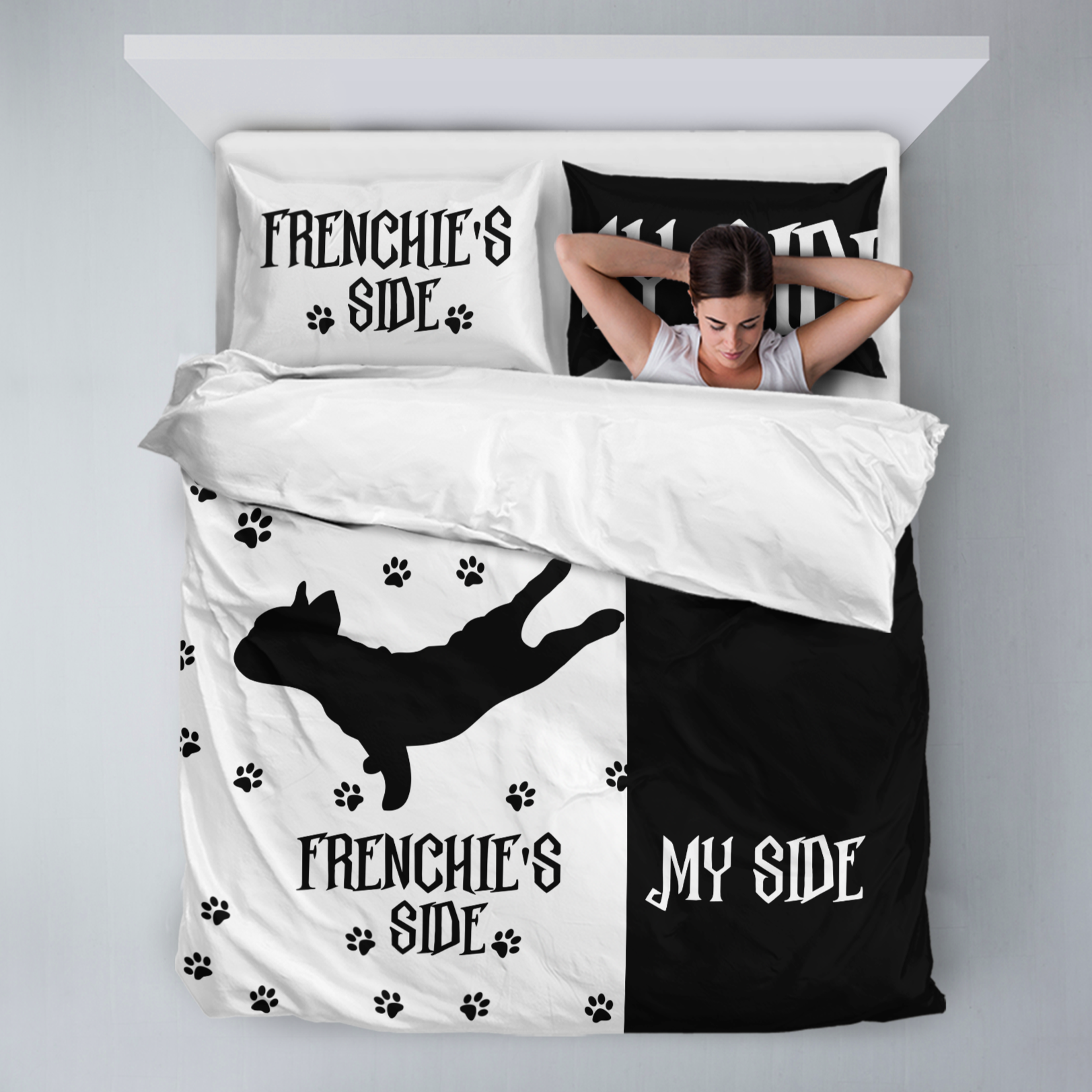 Daily-Walk Vet-Approved Frenchie's Side - Bedding Set for Walking