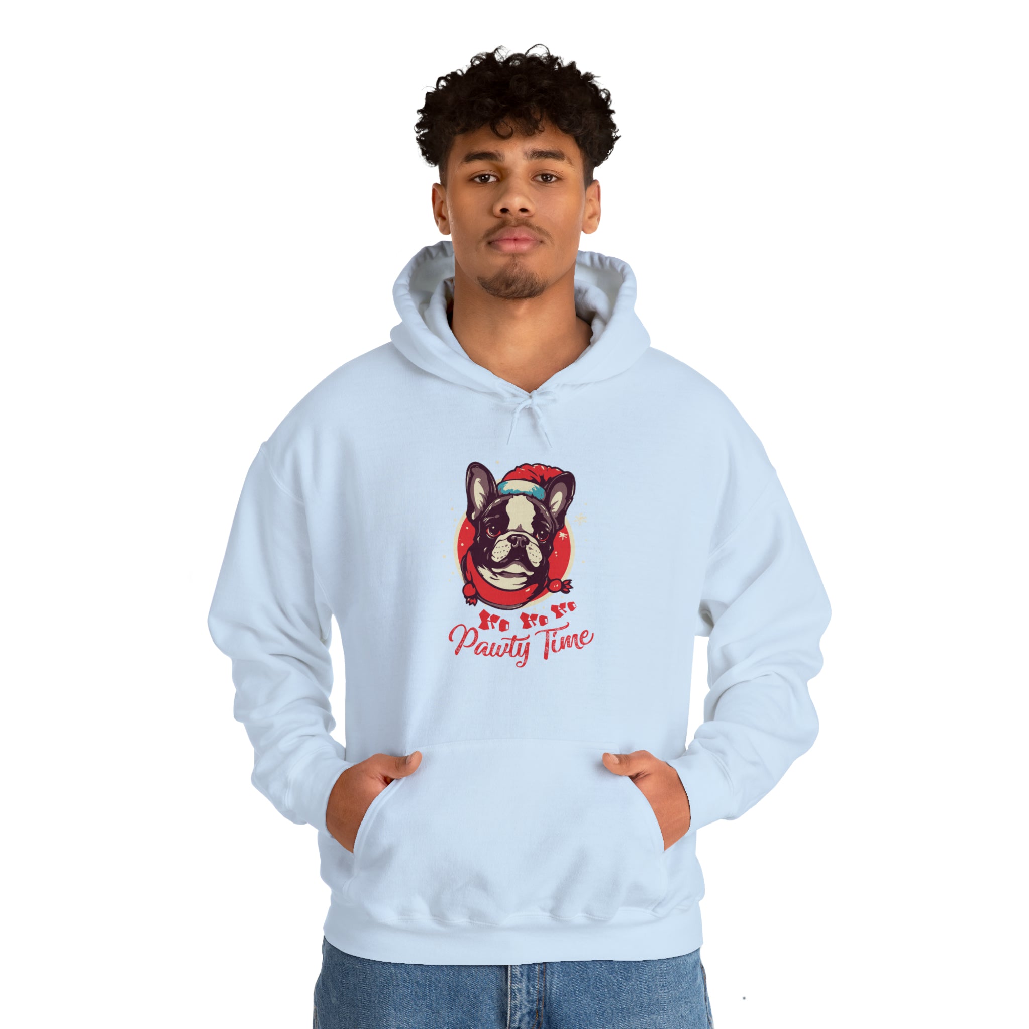 Frenchie Lover Pawty - Casual Time Unisex Hoodie Pet Owner Apparel