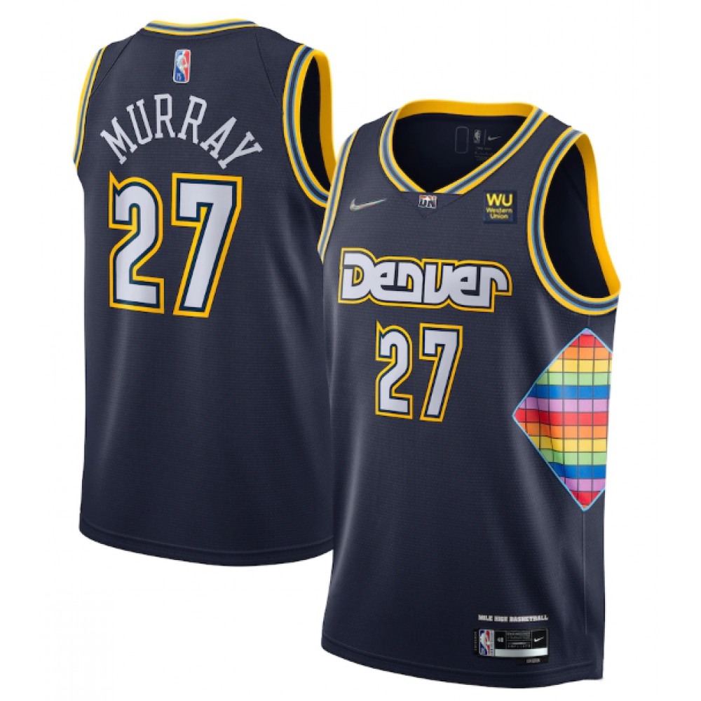 Official Denver Nuggets 27 Jersey - Navy City Edition - Must-Have Jersey