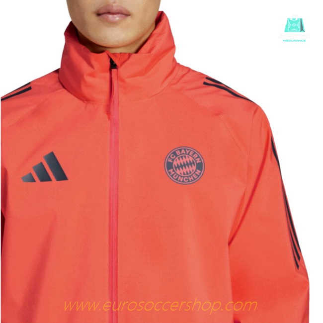 2025-2026 Bayern Munich Rain Jacket (Easy Coral)