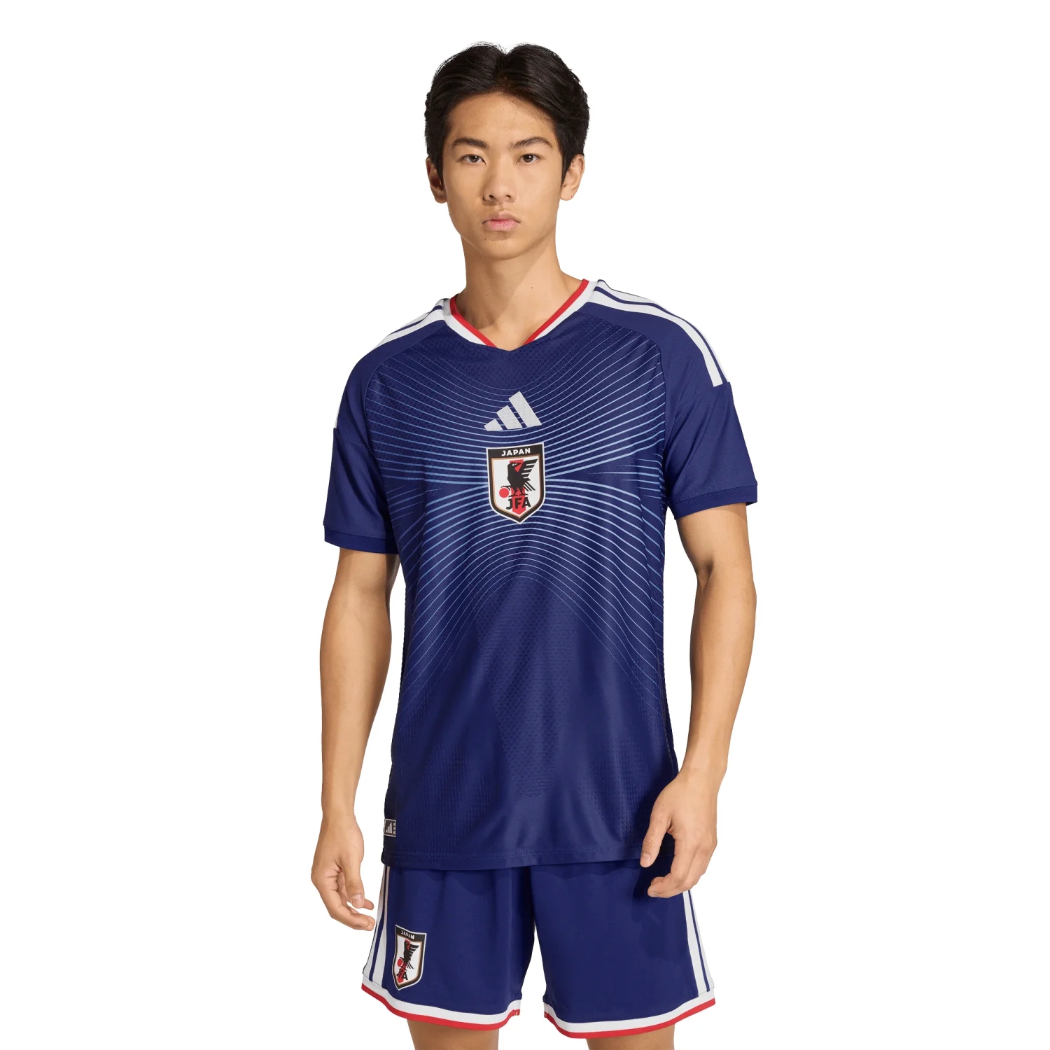 Japan 2026/27 Elite Home Jersey - Men's | Slim Fit Climacool+ Lightweight Football Shirt with Landscape Design