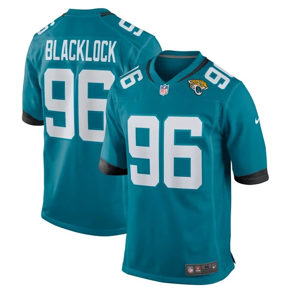 None Ross Blacklock Game Jersey - Teal | NFL Player Jersey | NFL Footb