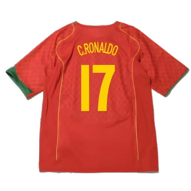 Exclusive Premium Edition Portugal Home Limited Shirt (Portugal 2004)