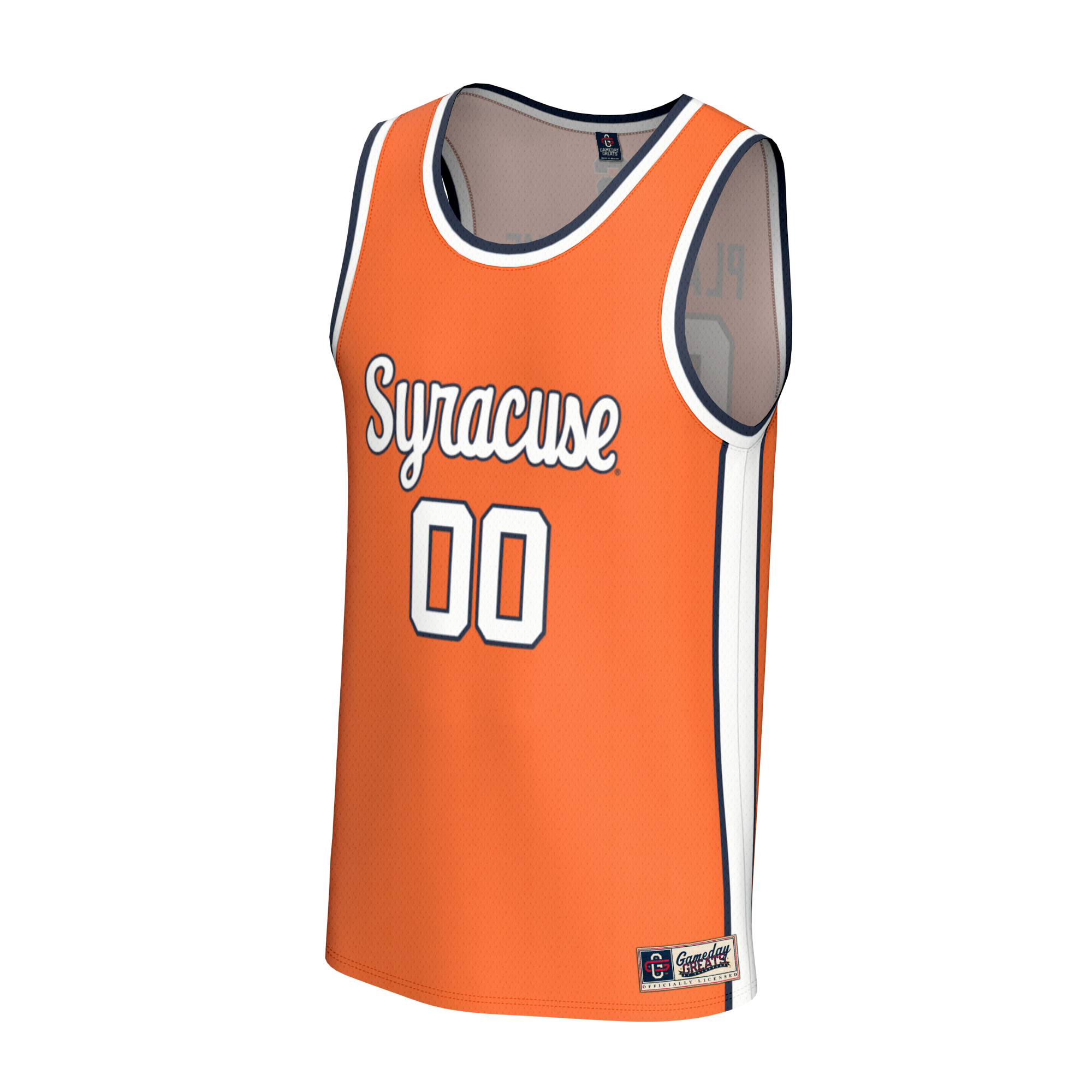 [DDG] Syracuse Orange GameDay Greats Youth NIL Pick-A-Player Men's Basketball Lightweight Jersey - Orange