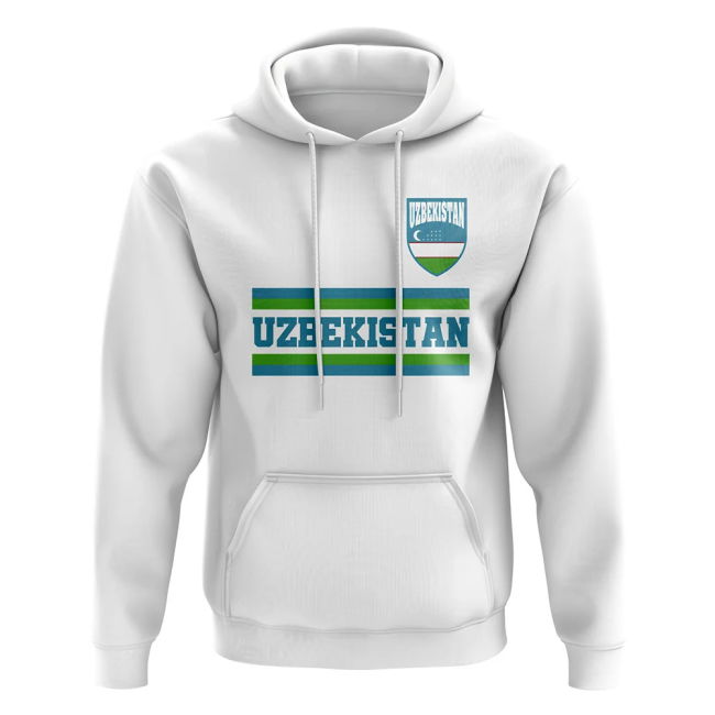 Climate-Control Premium-Quality Uzbekistan Core Football Country Hoody
