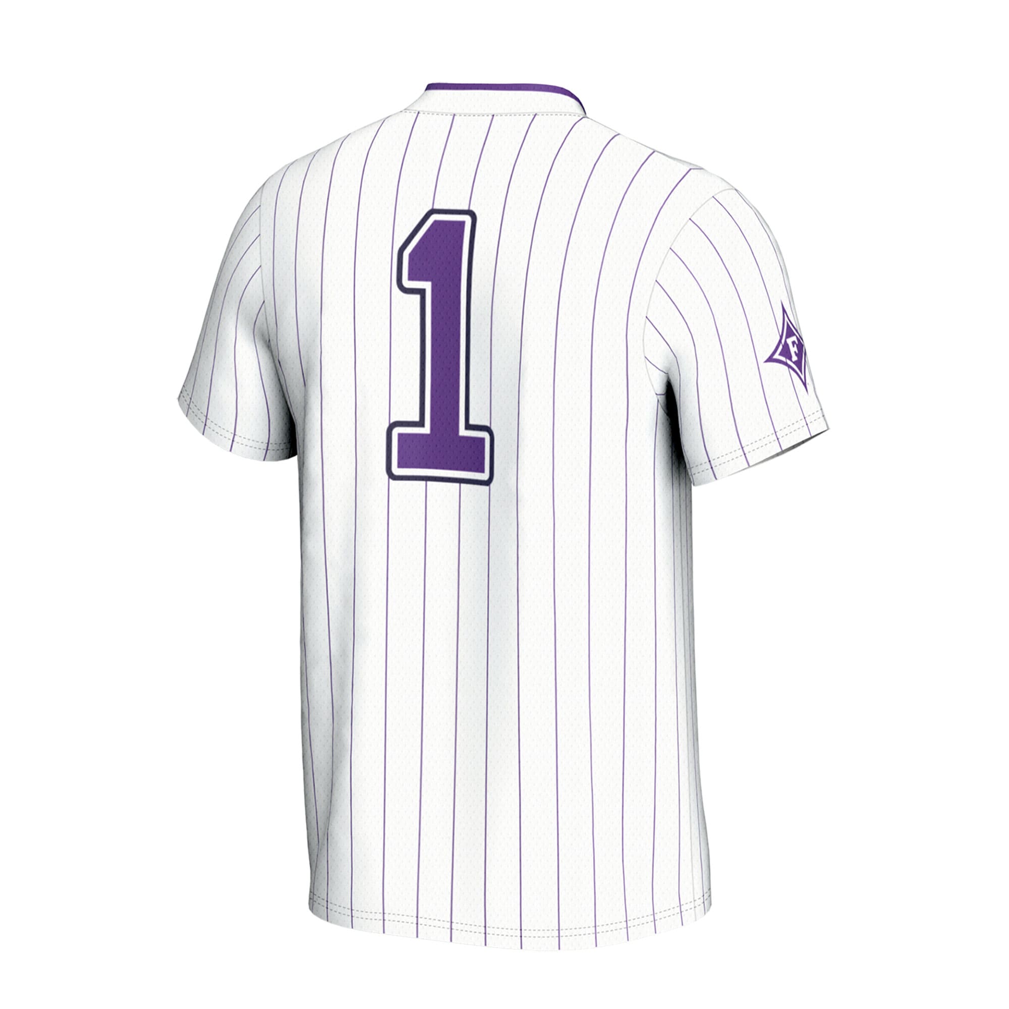 [NJP] Furman Paladins GameDay Greats Youth Lightweight Collegiate Softball Fashion Jersey - White