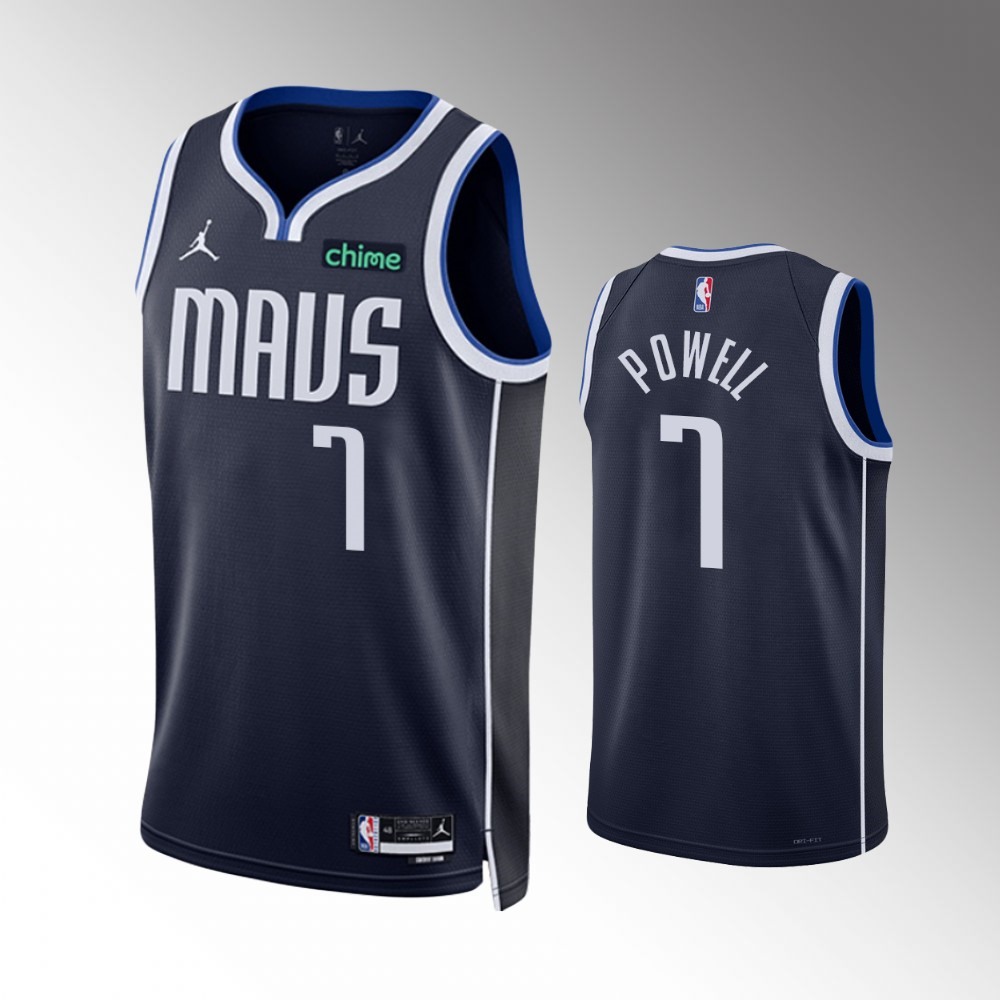 Authentic Dallas Mavericks 7 Jersey - Navy - NBA Collection