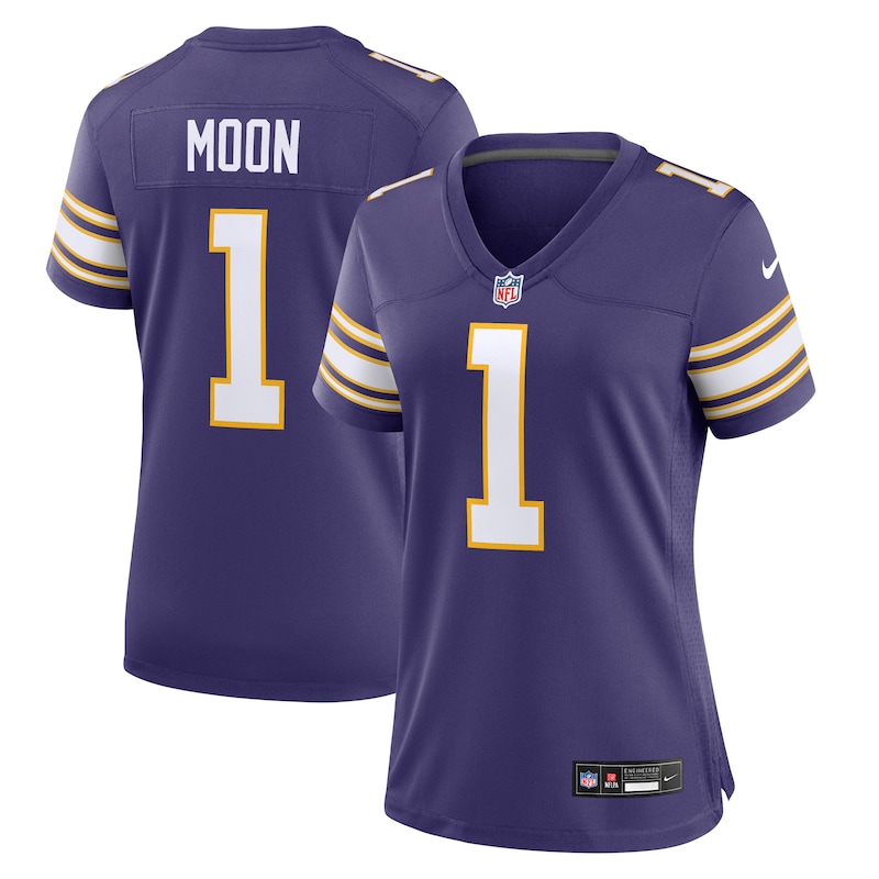 None Warren Moon Minnesota Vikings Football Franchise Team Spirit Wear