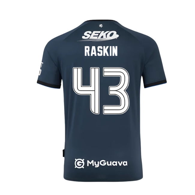 Durable 2025-2026 Rangers Third Third Raskin 43 With Modern Design -