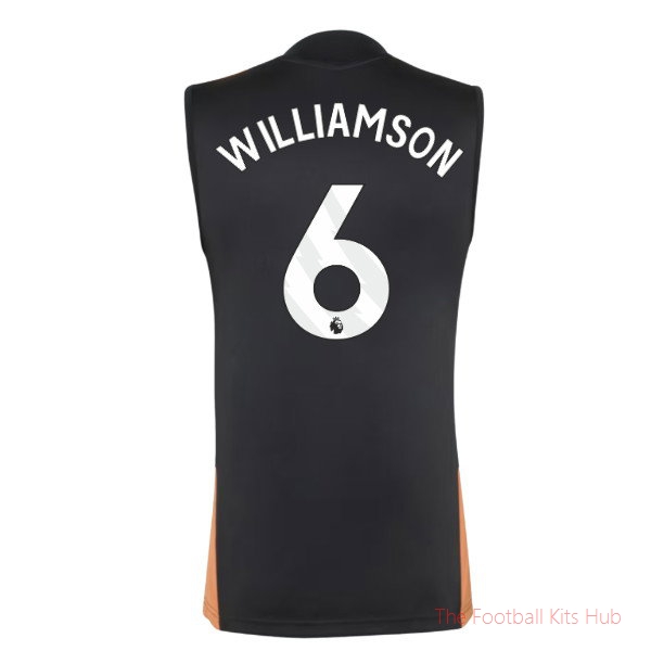 2026-2027 Arsenal Sleeveless Training Jersey Williamson #6 Soccer Shirt