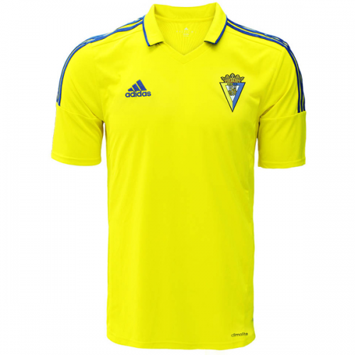 Licensed Lightweight Cádiz CF Home 201617 Soccer Jersey Shirt
