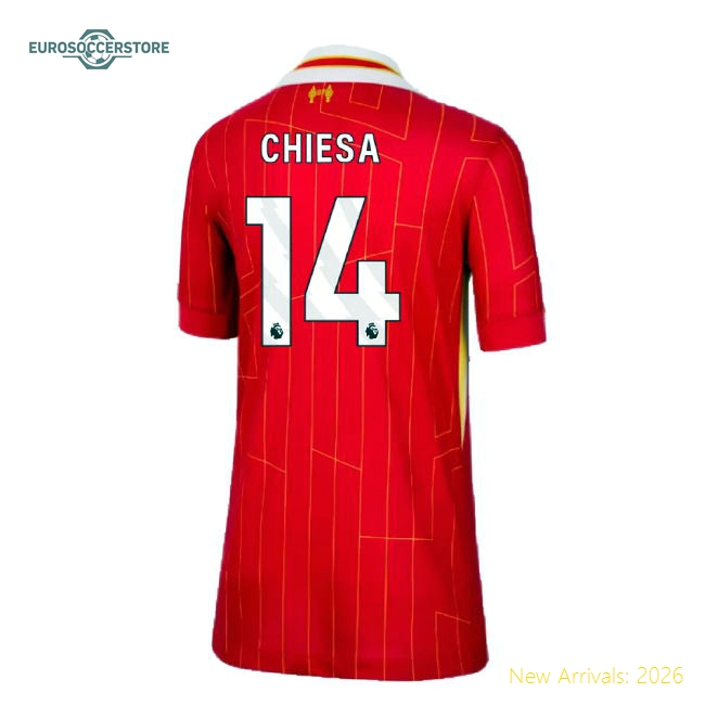 2024-2025 Liverpool Home Shirt (Kids) (Chiesa 14)
