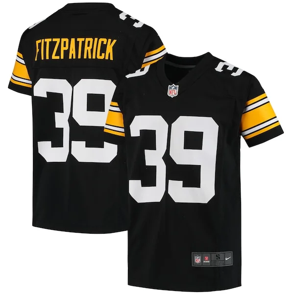Pittsburgh Steelers Game NFL Jersey - Black | Durable Football Apparel