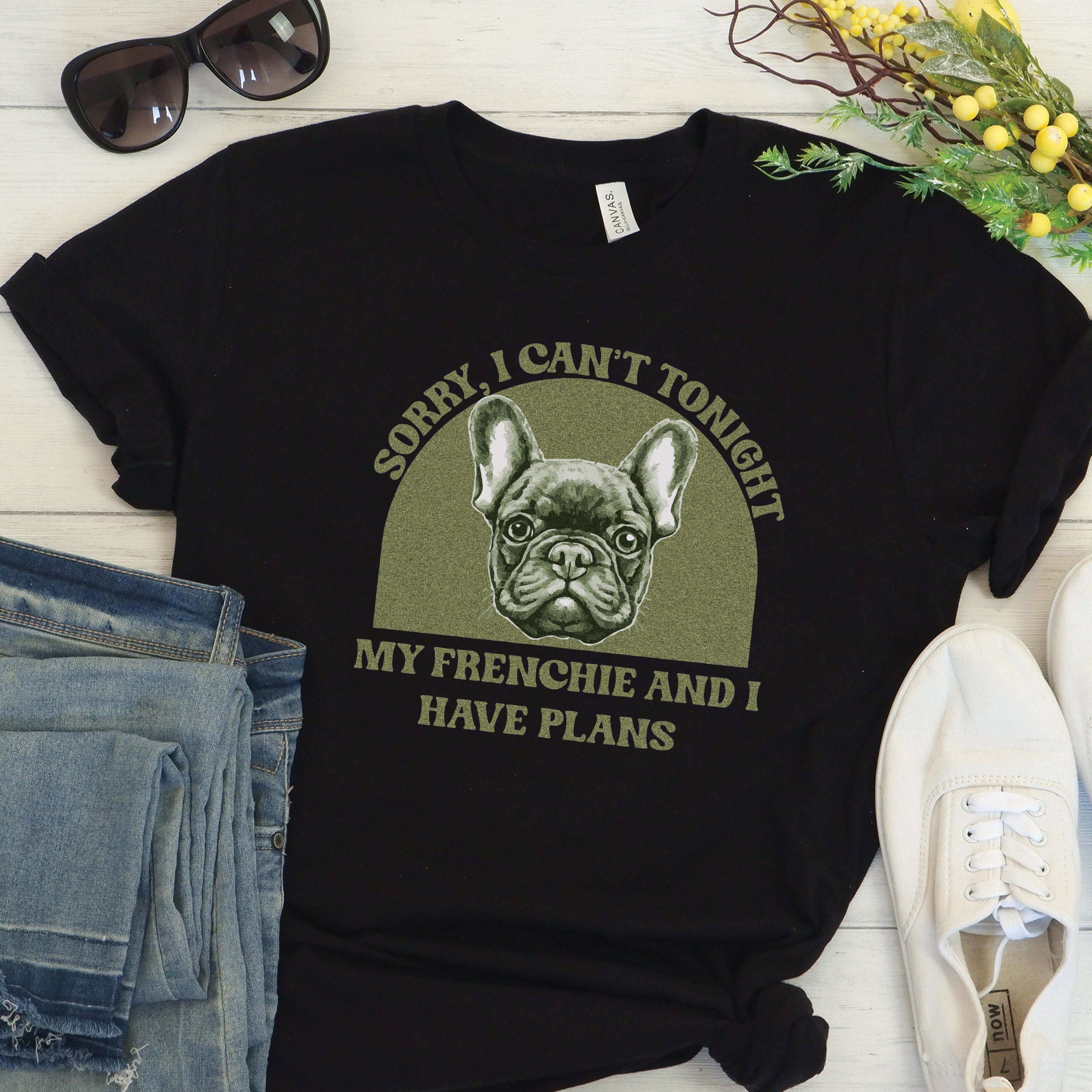French Bulldog Magic - Comfy Unisex T-shirt Everyday Use