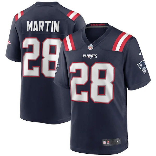 Performance New England Patriots Game Jersey - Premium Navy NFL Fan...