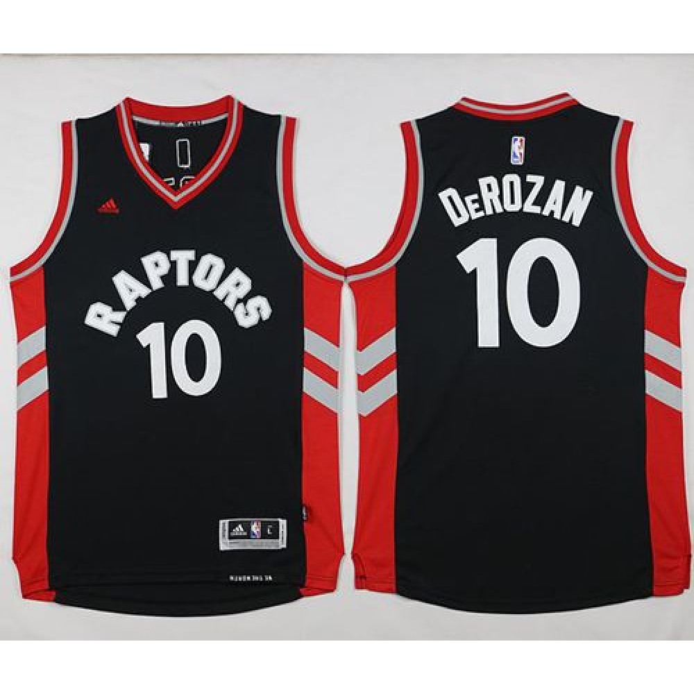 Affordable Men's Toronto Raptors #10 DeMar Black Basketball Jersey
