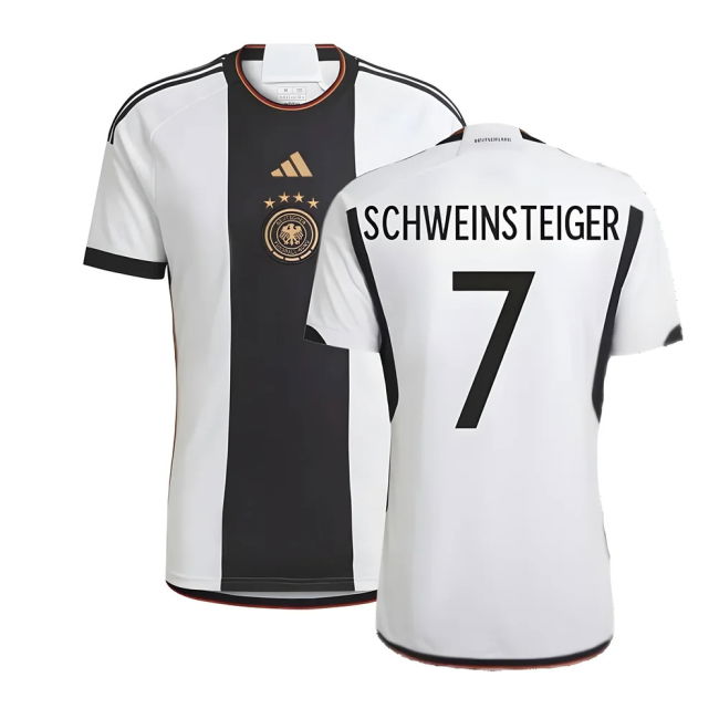 Germany A Team Top Tier Home Player Jersey (SCHWEINSTEIGER 7) (2)