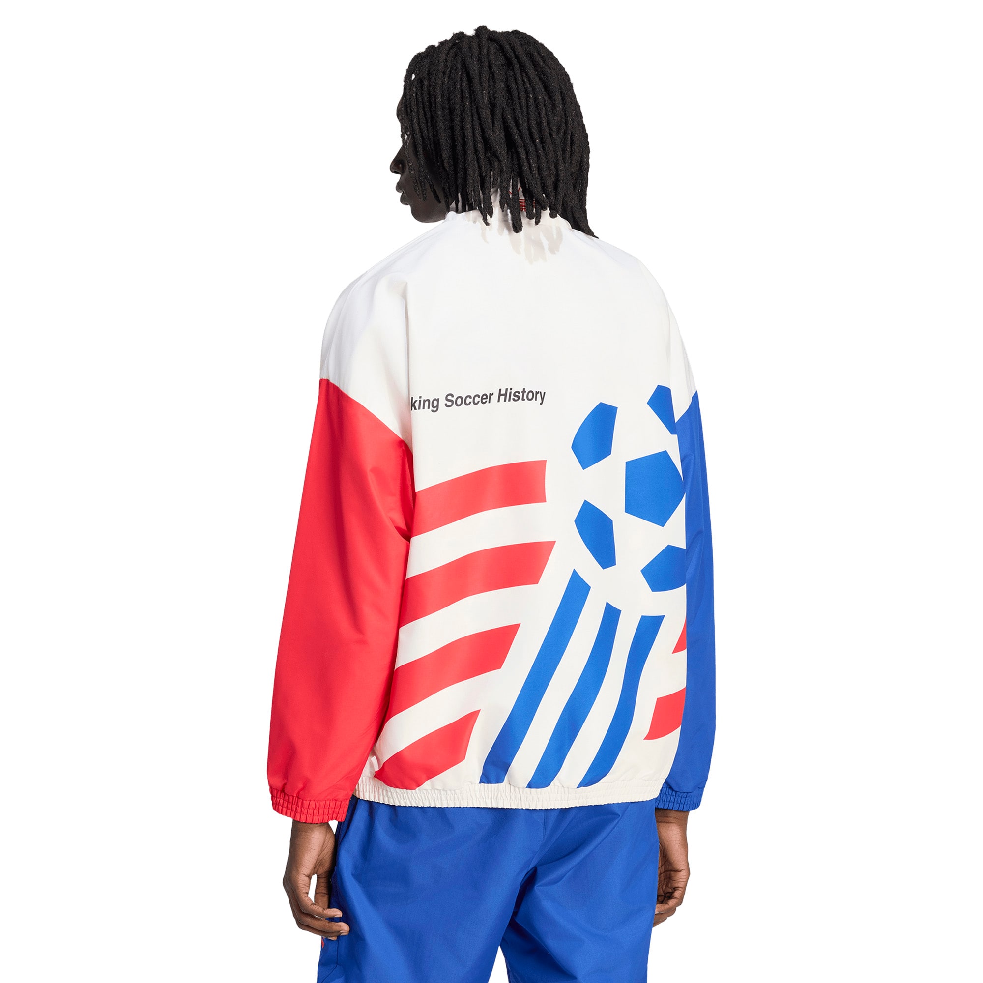 [SJH] USMNT 1994 World Cup Full-Zip Woven Track Jacket - White