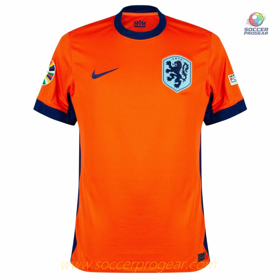 Netherlands 2024-2025 Season Home Soccer Shirt