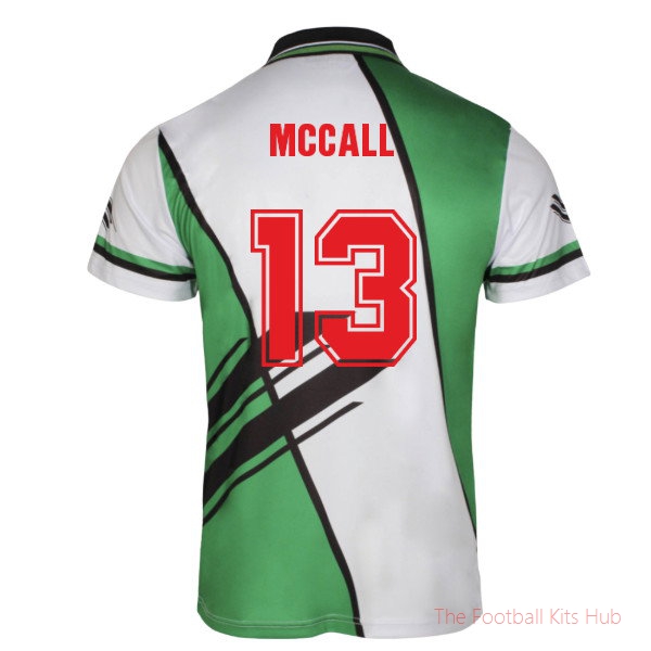 Performance Plymouth Argyle Rotolok 1995-1996 Shirt (Mccall 13)