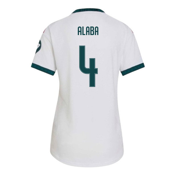 [DDJ] 2026-2027 Real Madrid Authentic Home Shirt (Womens) (Alaba 4)