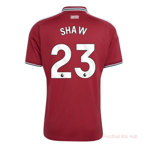 2026-2027 Manchester United Home Shirt Match Kit Shaw #23