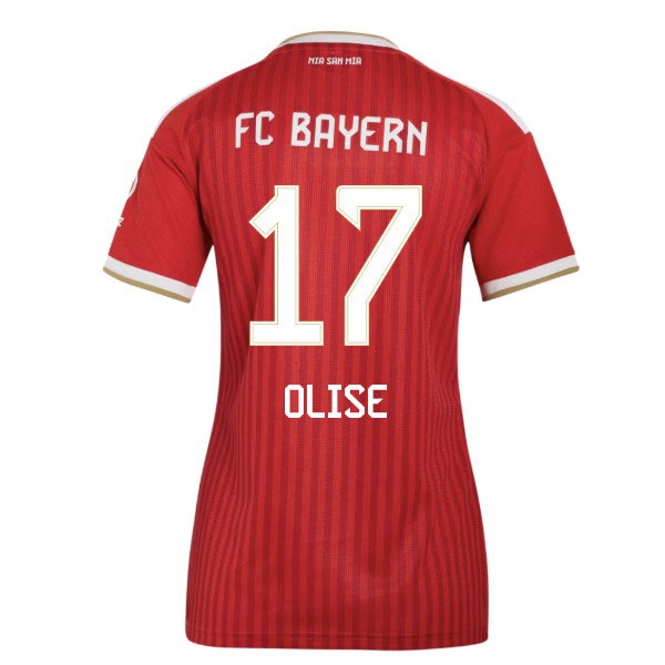 [DDJ] 2026-2027 Bayern Munich Home Shirt (Womens) (Olise 17)