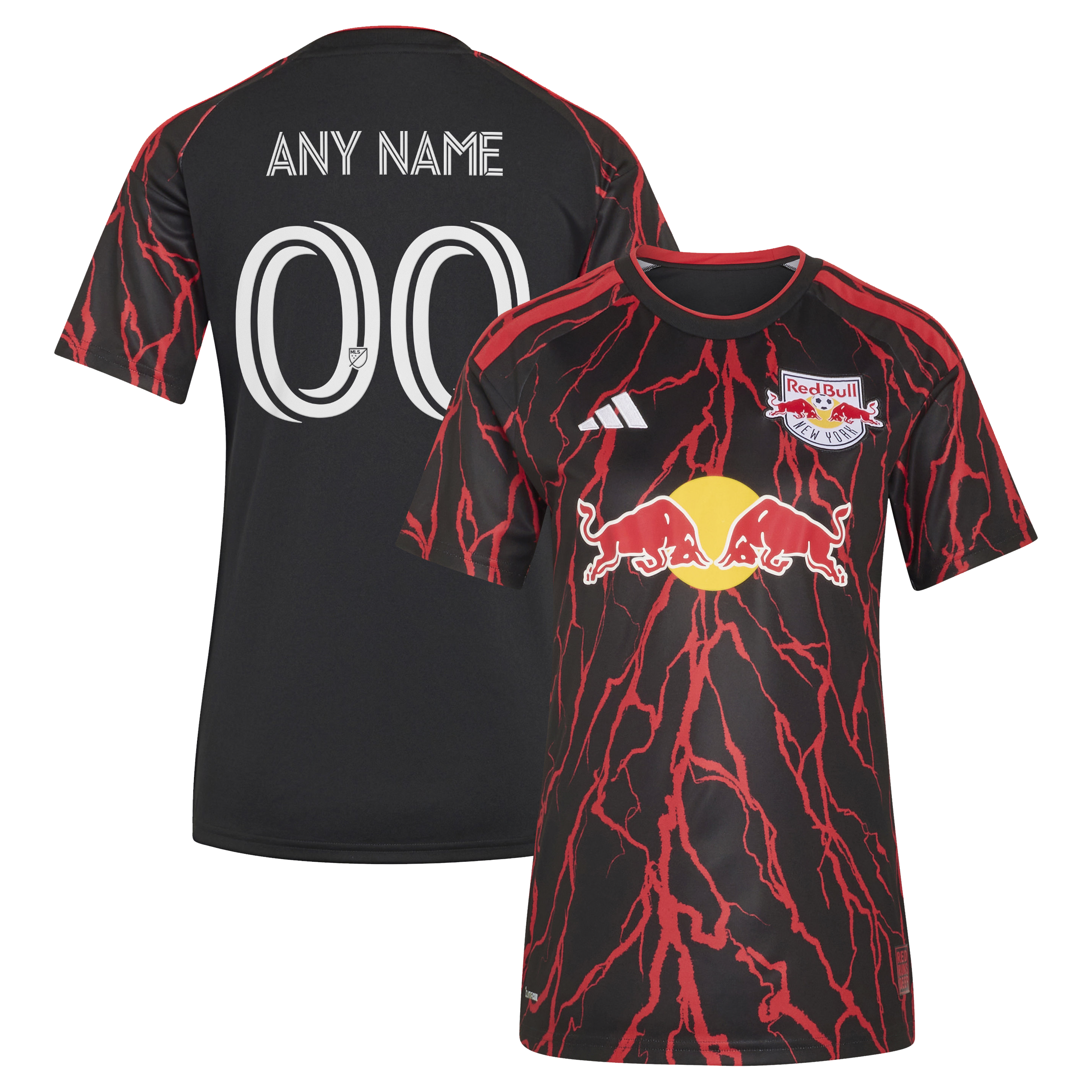 [SJH] New York Red Bulls Women's 2026 The Rooted Kit Replica Custom Jersey - Black