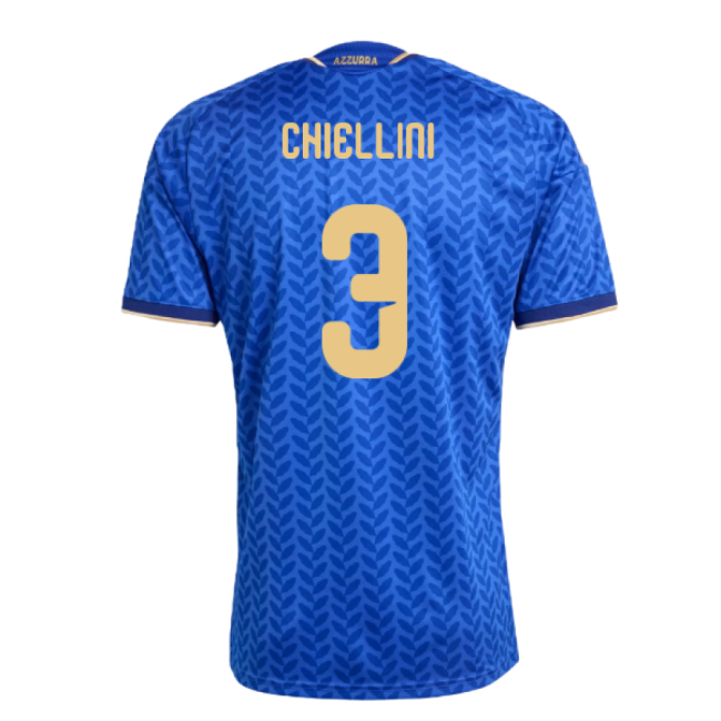 2026-2027 Italy Home Shirt (Chiellini 3) Euro Official Official
