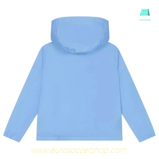 2025-2026 Man City Training All-Weather Jacket (Light Blue) - Kids