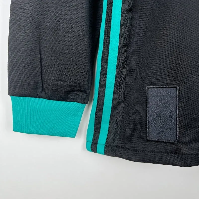 Cheap 2017-2018 Long Sleeve Madrid retro kit