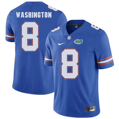 Men's None Blue 2024 durabl Nick Washington #8 match worn Jersey
