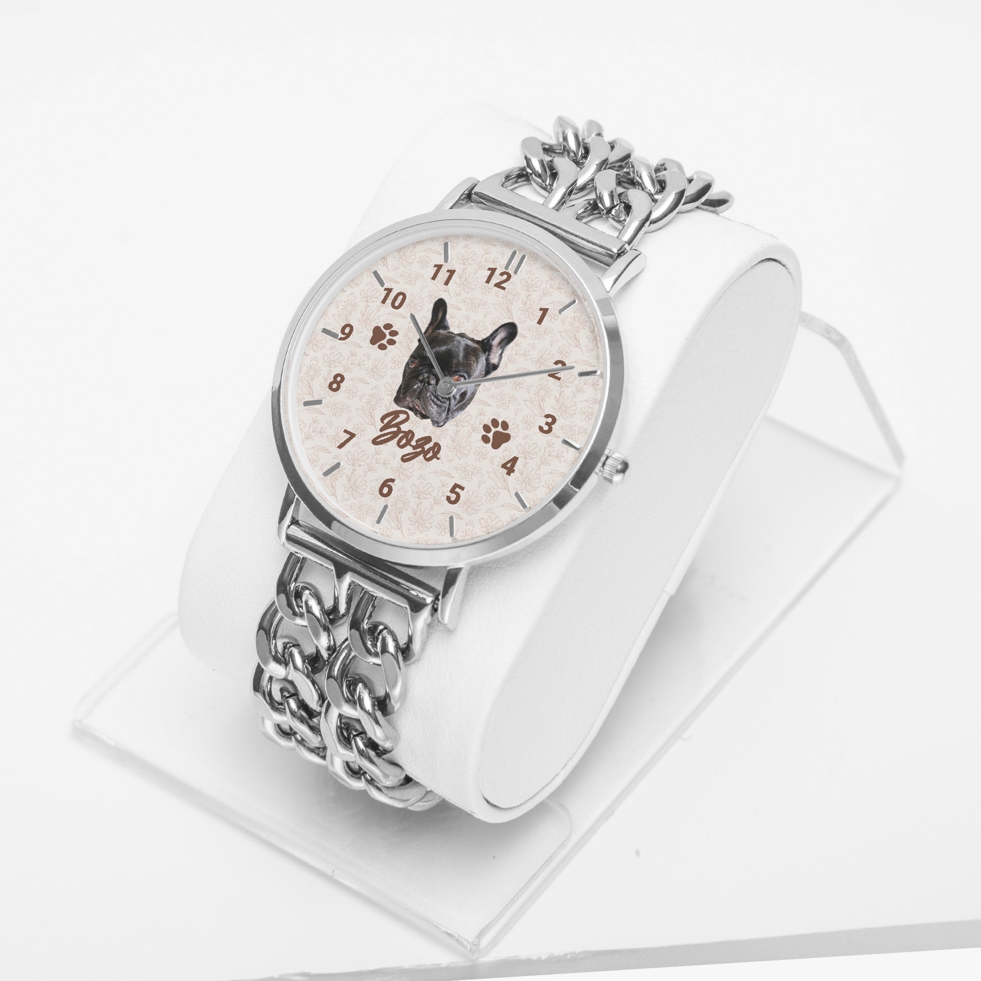 Chic Hollow Strap Watch For Frenchie Lovers Outdoor Use | Safe For Paws