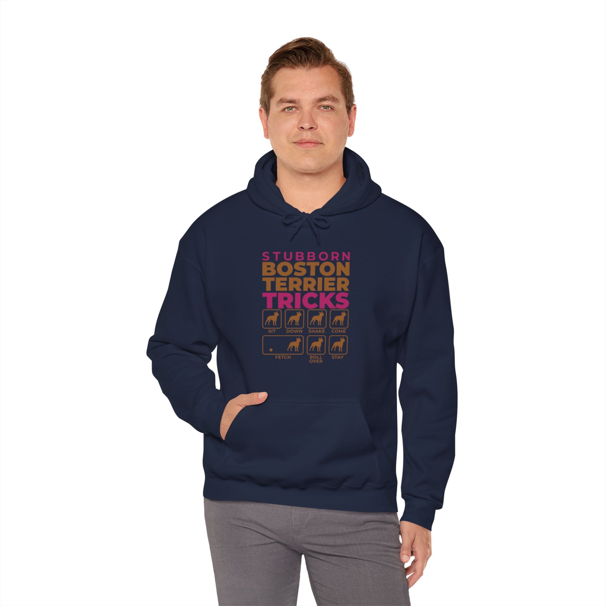 Fashion-Forward Spielberg - Unisex Hoodie For Boston Terrier Lovers f...
