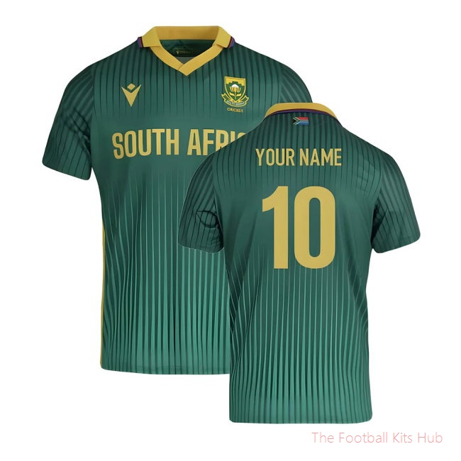 2025-2026 CSA Proteas Match Day ODI Cricket Shirt (Your Name)