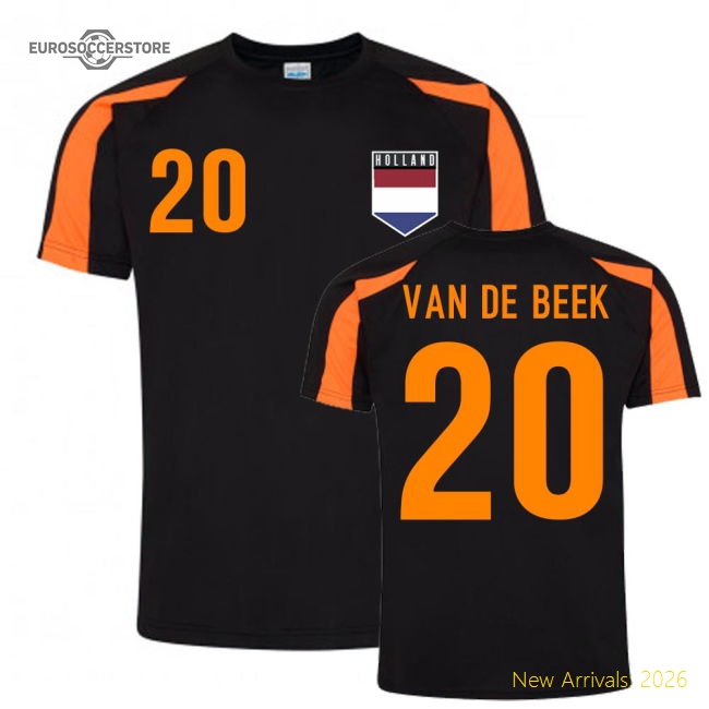 Donny Van De Beek Holland Sports Training Match Day Jersey