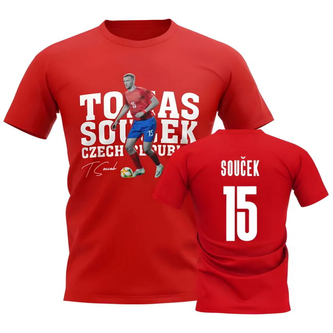 Official Tomas Soucek Czech Match Jersey Performance Replica