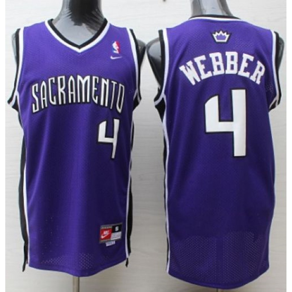 Official Men's Sacramento Kings #4 Chris Purple Basketball Jersey