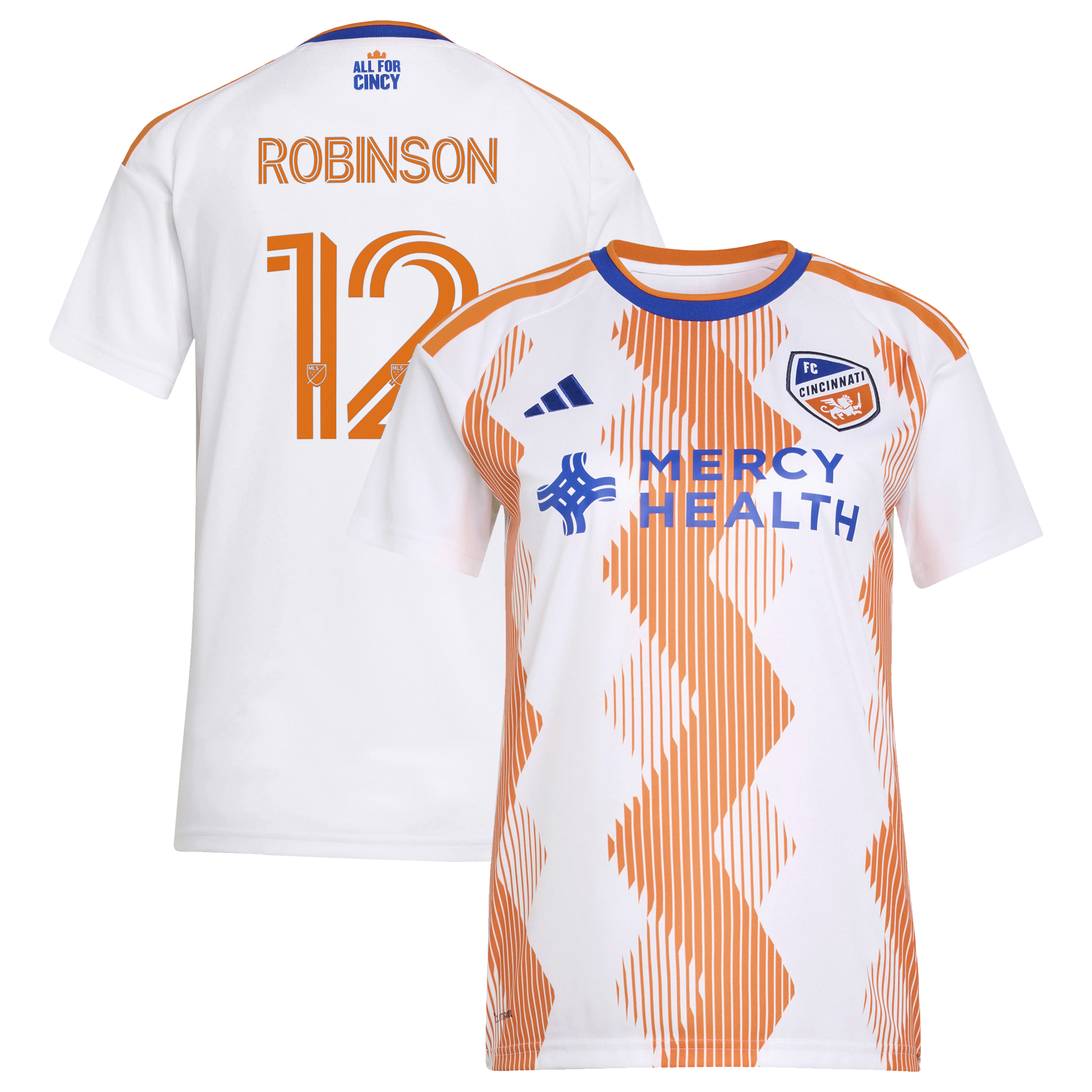 [JED] Miles Robinson FC Cincinnati Women's 2026 The Seven Hills Kit Replica Jersey - White
