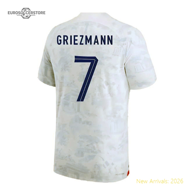 France 2022-2023 Authentic Away Jersey (fra) Comfort Sleek