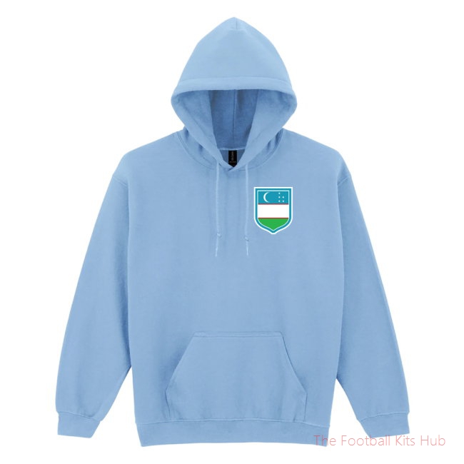 Uzbekistan National Team Hoodie (Sky Blue)