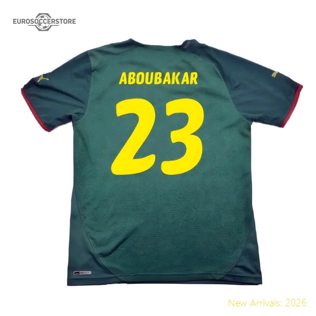 Indomitable Lions 2010-11 Main Jersey ((excellent) L) (aboubakar 23)