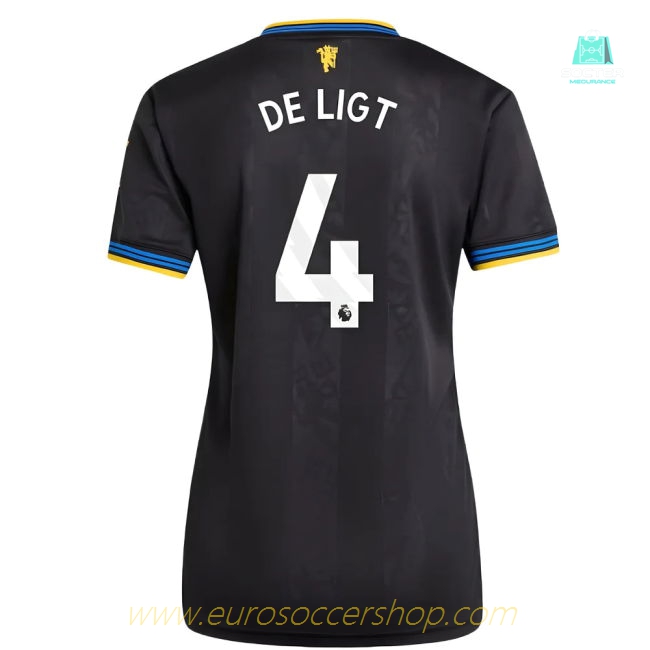 2025-2026 Man Utd Authentic Third Shirt (Womens) (De Ligt 4)