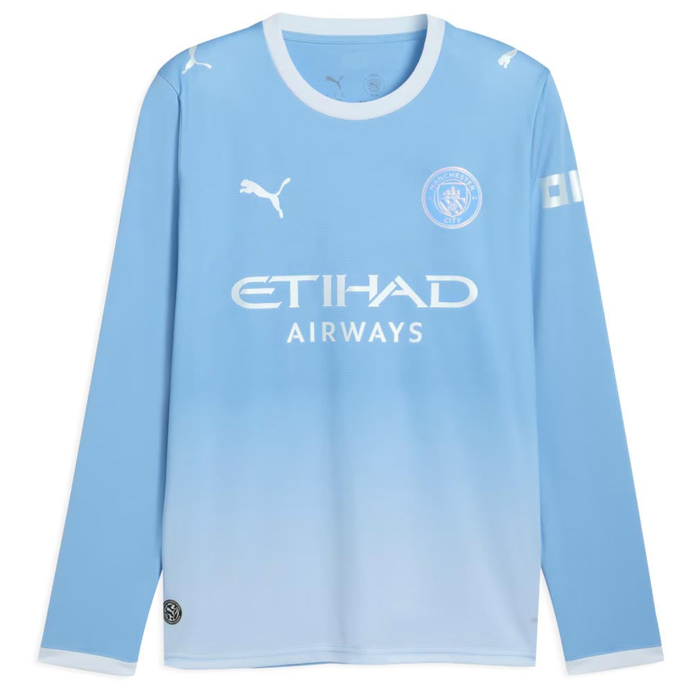 Long Sleeve Manchester City 26/27 Home Shirt - Premium Edition