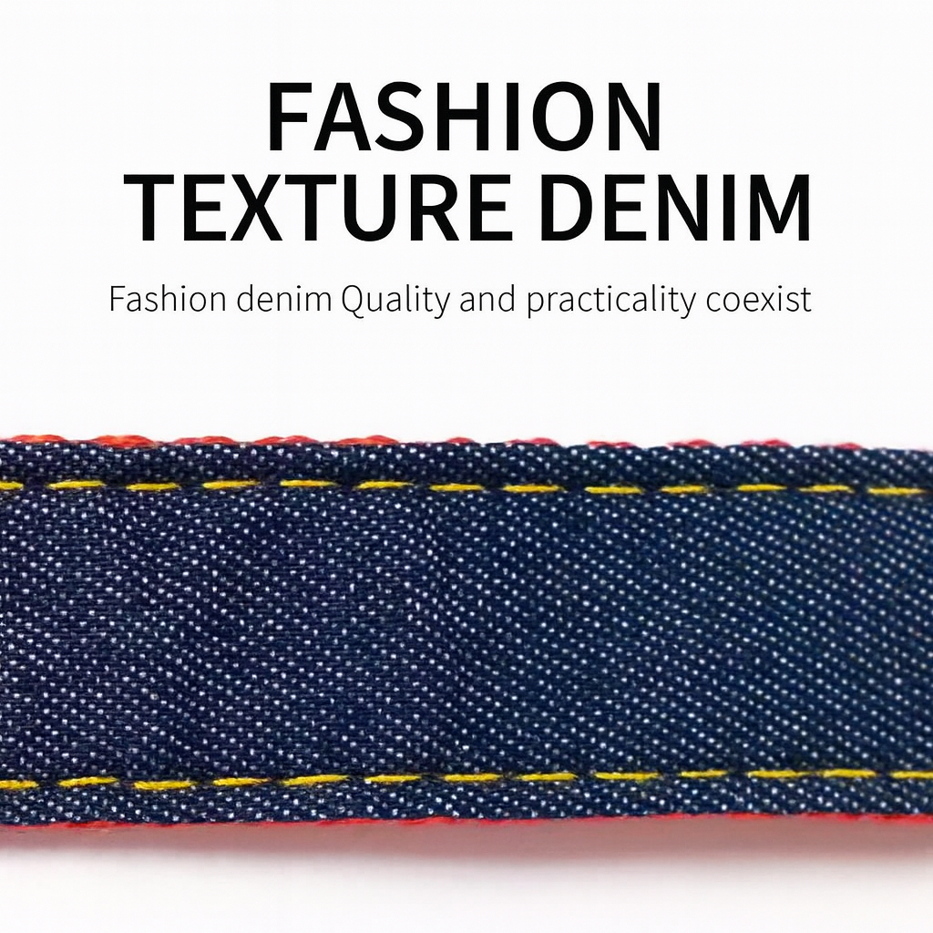 Weather-Resistant Denivox Frenchie Denim Harness Leash Set – Anti-bre...