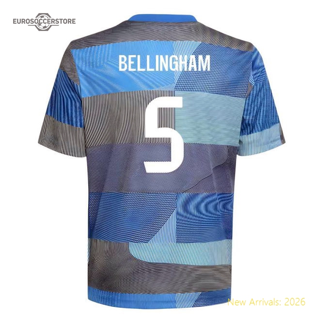 Premium Kids Football Team Bellingham Jersey 2025-2026 Quick-dry