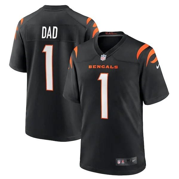 None Game NFL Jersey - Black | Top-Grade Football Apparel | NFL Footba