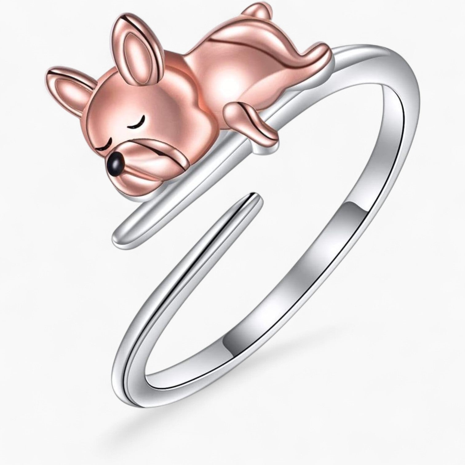 Premium Ringchie French Bulldog Cross-border Ring – Bold Statement Je...