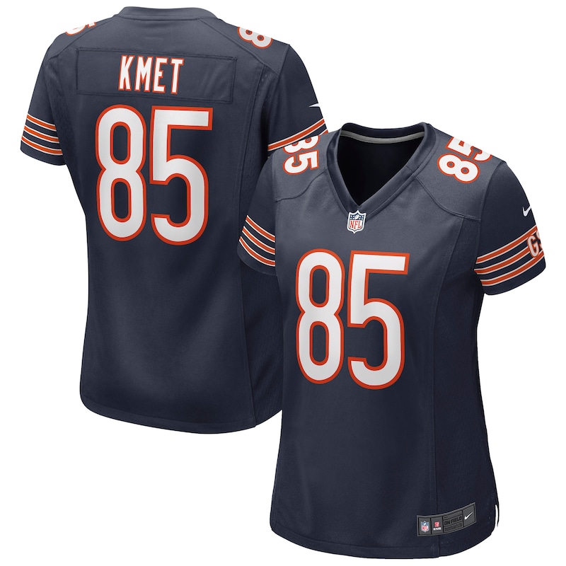 None Cole Kmet Chicago Bears Football Franchise Replica Jersey